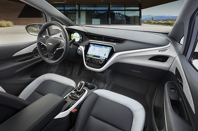 Der Innenraum des Chevrolet Bolt EV