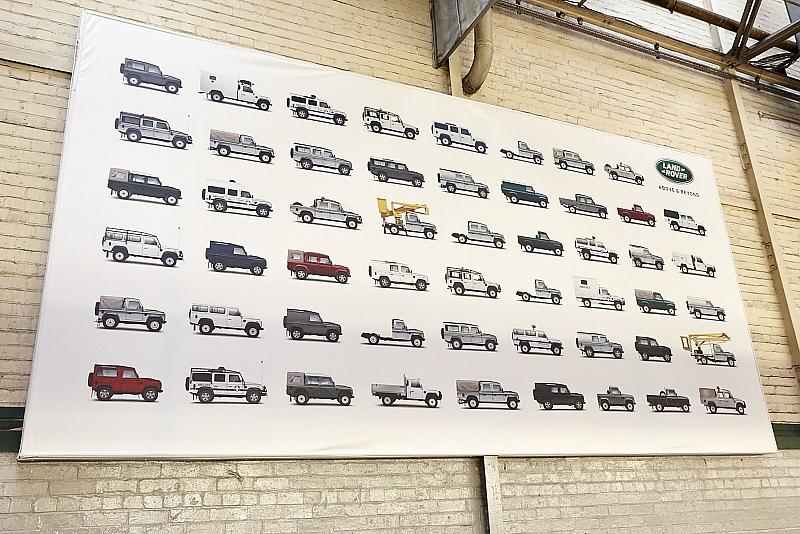 Mehr als genug Variationen gibt es vom Land Rover Defender.