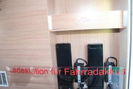 Knaus E-Bike Ladestation - Innovative Schwalben
