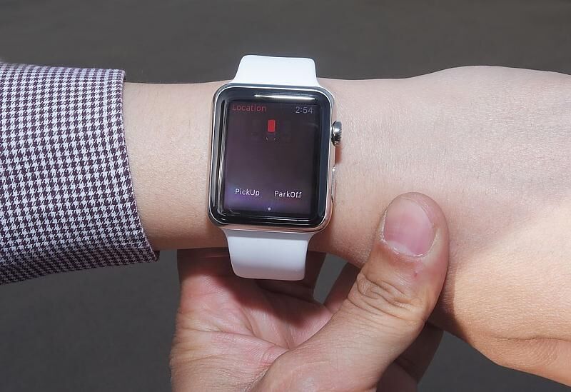 Die Smartwatch überwacht den Soul EV