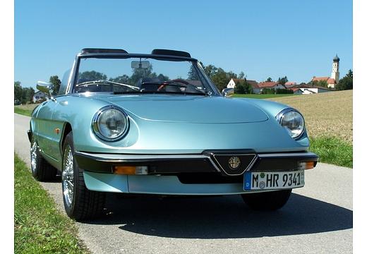 Alfa Romeo Spider Cabrio (1983–1989) 2.0 Kat. (115 PS)
