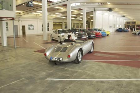 Porsche Museumslager zieht um