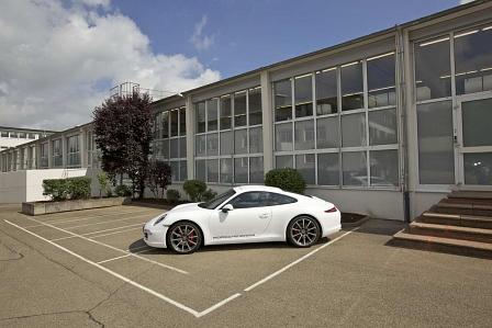 Porsche Museumslager zieht um