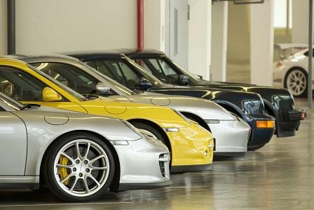 Porsche Museumslager zieht um