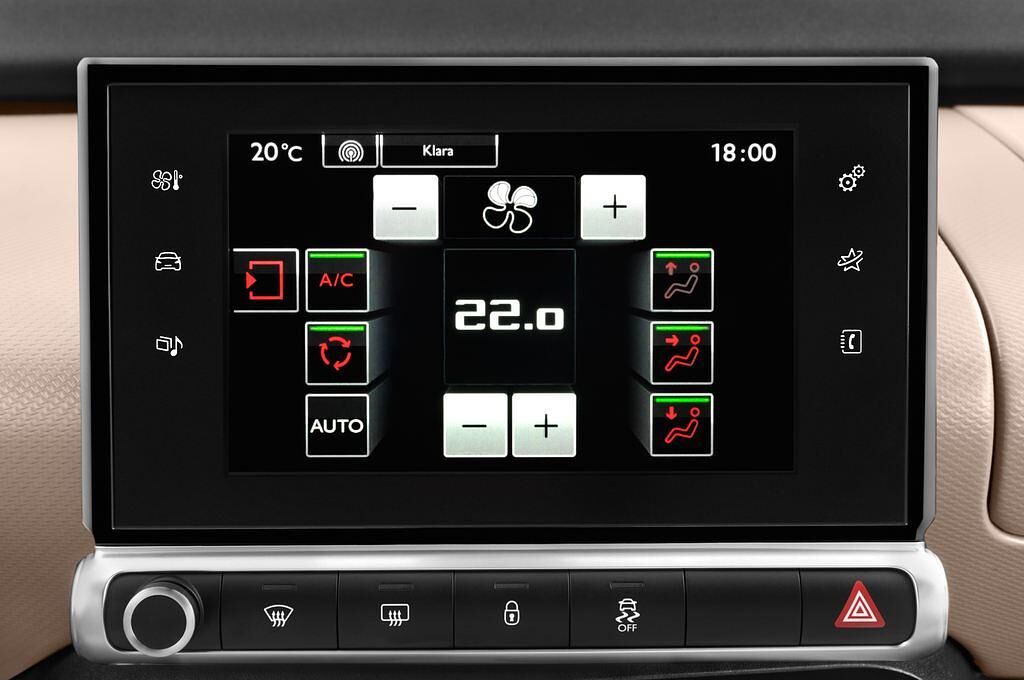Citroen C4 Cactus (Baujahr 2014) Shine Edition 5 Türen Temperatur und Klimaanlage