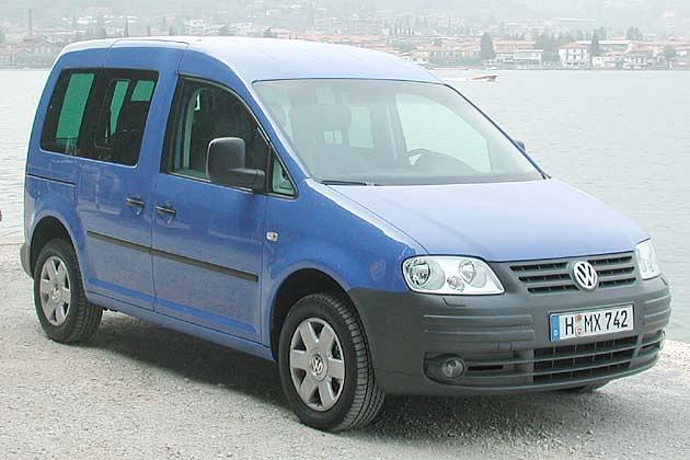 Der Caddy der dritten Generation darf ein eigenes Gesicht haben