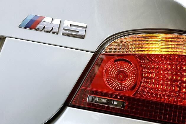 Schickes Design: Die Heckleuchten des neuen BMW 5er