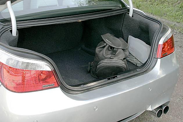 Ein Sportwagen mit großem Kofferraum: Das Gepäckabteil ist 500 Liter groß