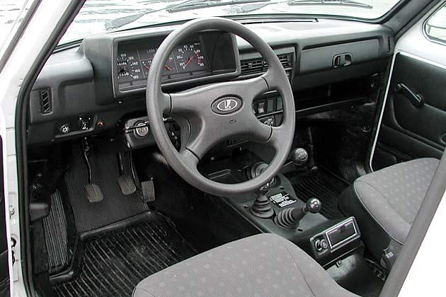 Das Interieur ist nicht besonders modern, aber leicht zu pflegen
