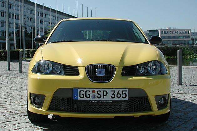 Der vergitterte untere Lufteinlass ist ein weiteres Kennzeichen des Cupra