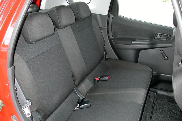 Fond: Der Platz auf den billigen Plätzen ist üppig bemessen