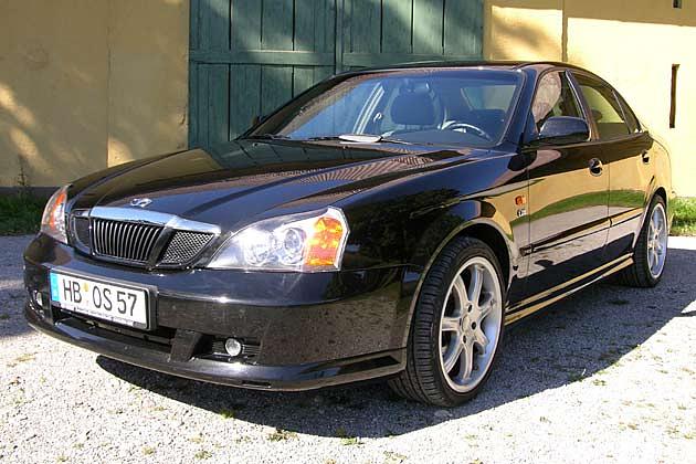 Der Evanda von Daewoo: Gut aussehen für wenig Geld