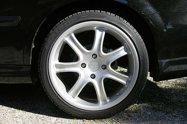 Schicke 18-Zoll-Felgen