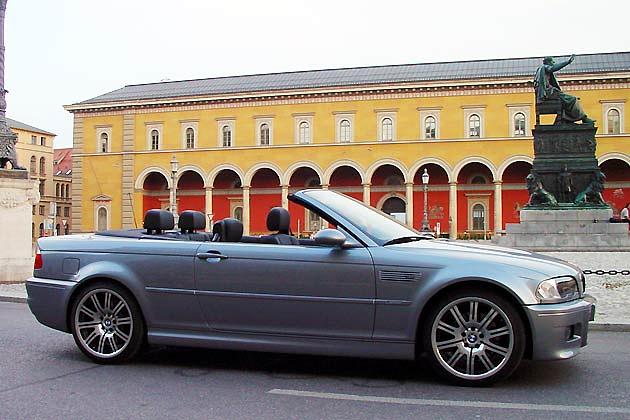 Münchener Aufschnitt mit besonders sportlichen Fahrleistungen: Das BMW M3 Cabriolet