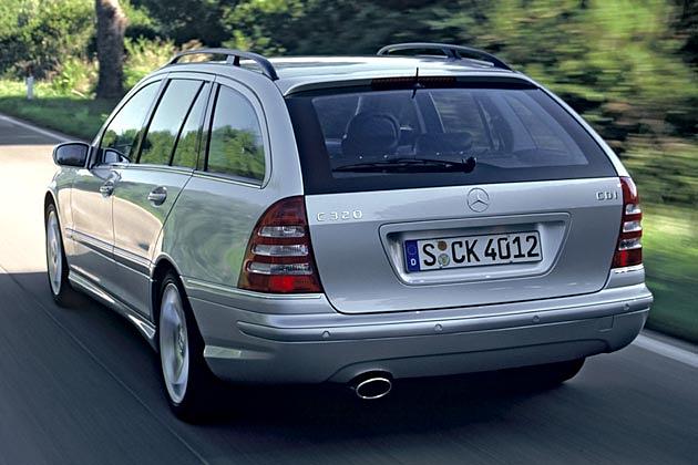 Nicht ganz so flott: Das T-Modell mit 320 CDI fährt maximal 241 km/h schnell