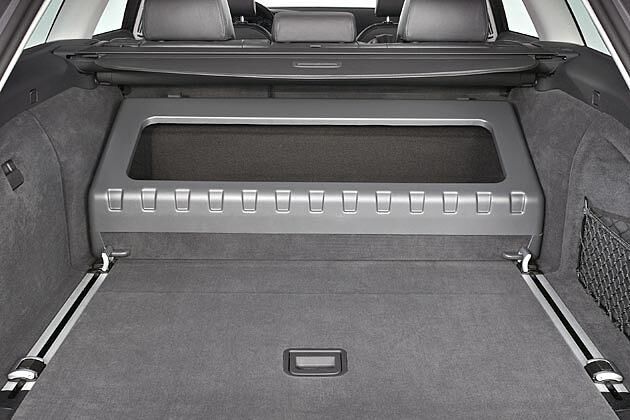 Optional gibt es für A6 Avant diese zusätzliche Staubox