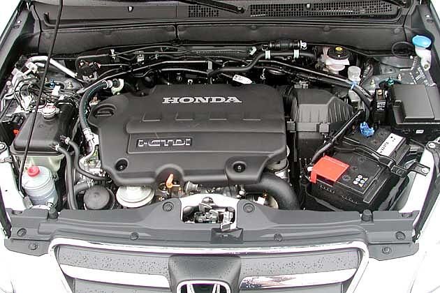 Der Dieselmotor - hier im CR-V  ist aus dem Accord bekannt