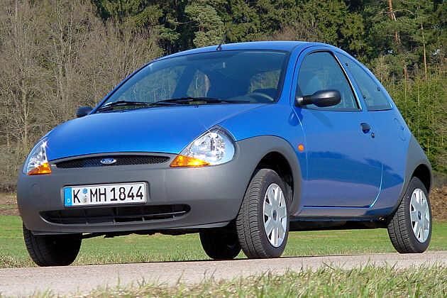 Ford Ka Student: Der Testwagen war in Bahamablau-Metallic lackiert (365 Euro Aufpreis)