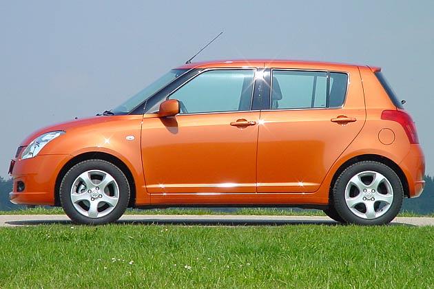 Mit 3,70 Metern Länge liegt der Swift zwischen dem Mini und dem Renault Clio