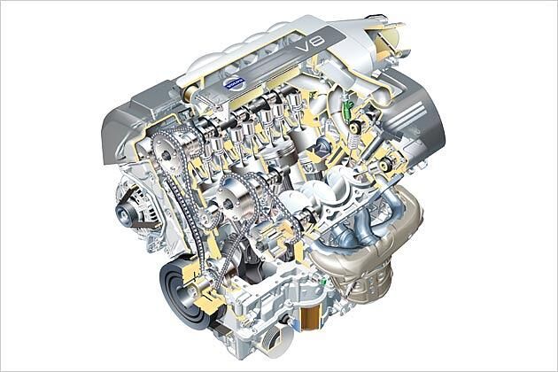 Dank des Einsatzes von viel Leichtmetall wiegt der Yamaha-Motor nur 190 Kilogramm