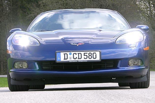 Flachmann mit aggressivem Gesicht: Die Corvette C6