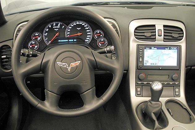 Sportlich und komfortabel geht es im Corvette-Innenraum zu