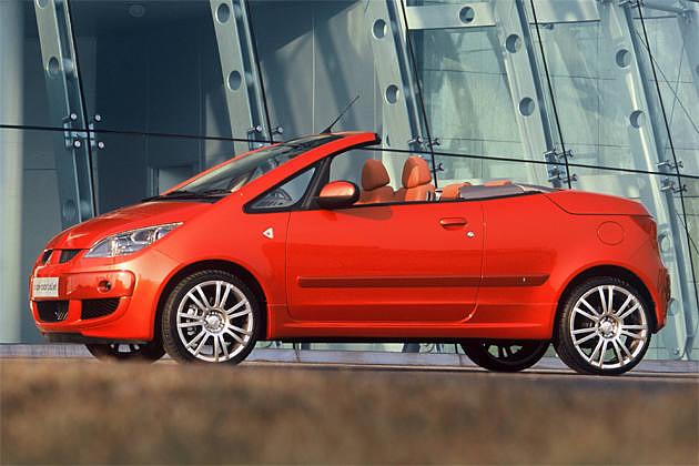 Der Mitsubishi Colt CC soll im September 2005 auf der Automesse IAA stehen