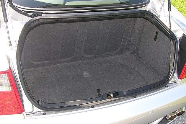 Respektabler Kofferraum: Immerhin 315 Liter passen in das Gepäckabteil des Coupé
