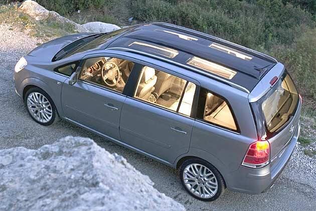 Das 1.200 Euro teure Extra macht den Zafira zu einem kleinen Juwel