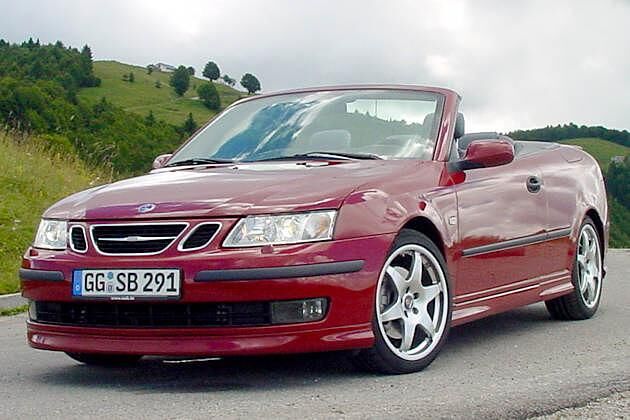 Fescher Skandinavier: Saab 9-3 Cabriolet Aero im Hirsch-Gewand
