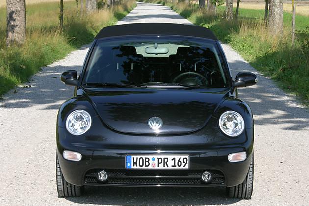 Nebelscheinwerfer gibt es beim Beetle nicht in der Grundausstattung