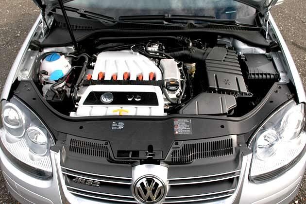 Starker V6: Im Golf R32 steckt ein 3,2-Liter-Motor mit 250 PS
