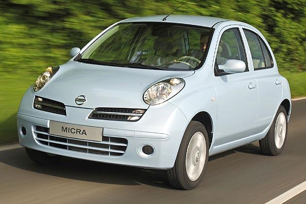 Der normale Micra hat eine andere Schürze