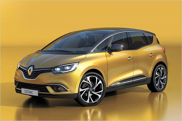 Scénic Nummer Vier orientiert sich deutlich am größeren Espace. Auch der legte die Verwandlung vom drögen Van zum stylischen Crossover-SUV-Zwitter hin