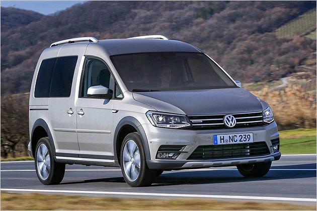 VW ergänzt das Caddy-Programm um den Alltrack