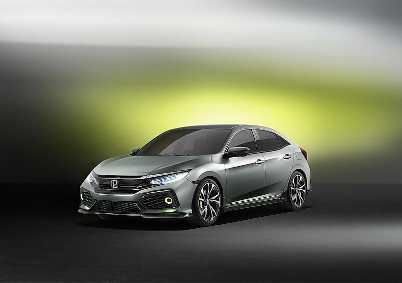 Der Prototyp des Honda Civic ist sehr seriennah