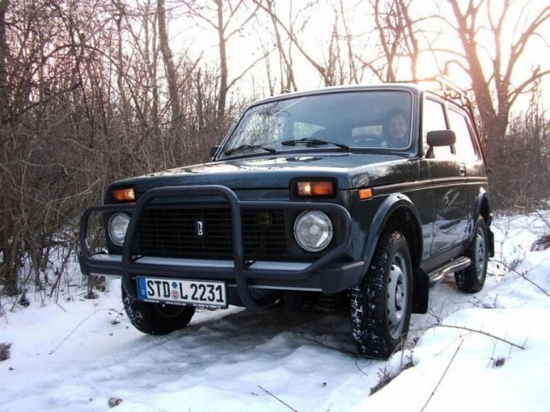 Lada Niva - perfekt im Gelände oder im Schnee