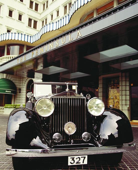 Das Peninsula Hotel in Hongkong nutzt einen Rolls-Royce Phantom II von 1934