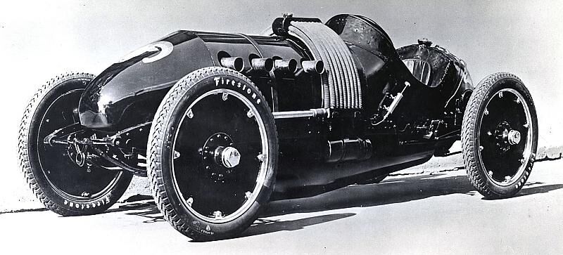 Ein Ur-Vater der Muscle Cars: Der Buick \"The 60 Special\" aus dem Jahr 1910 mit einem 10.2-Liter-Vierzylinder-Motor