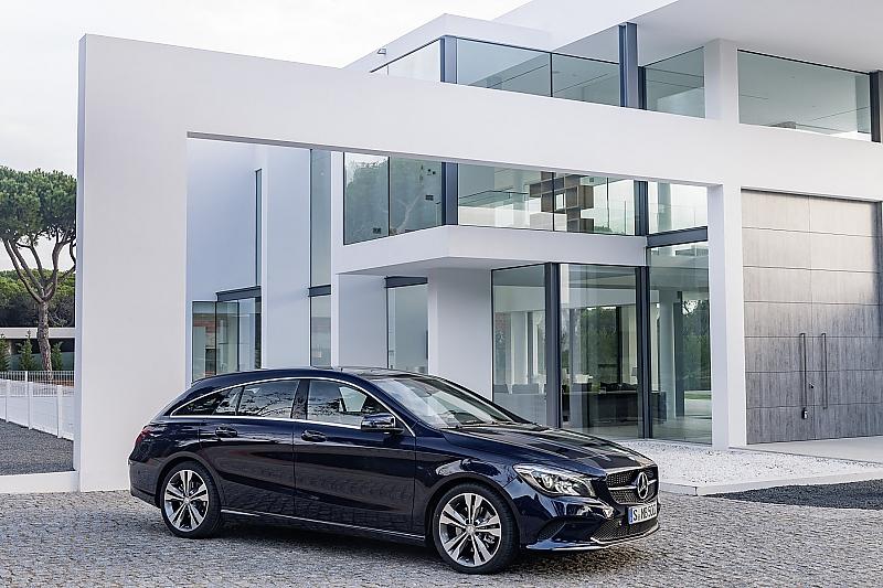 Mercedes CLA Modellpflege 2016 - nur Details wie die Stoßfänger und die Lichteinheiten wurden überarbeitet
