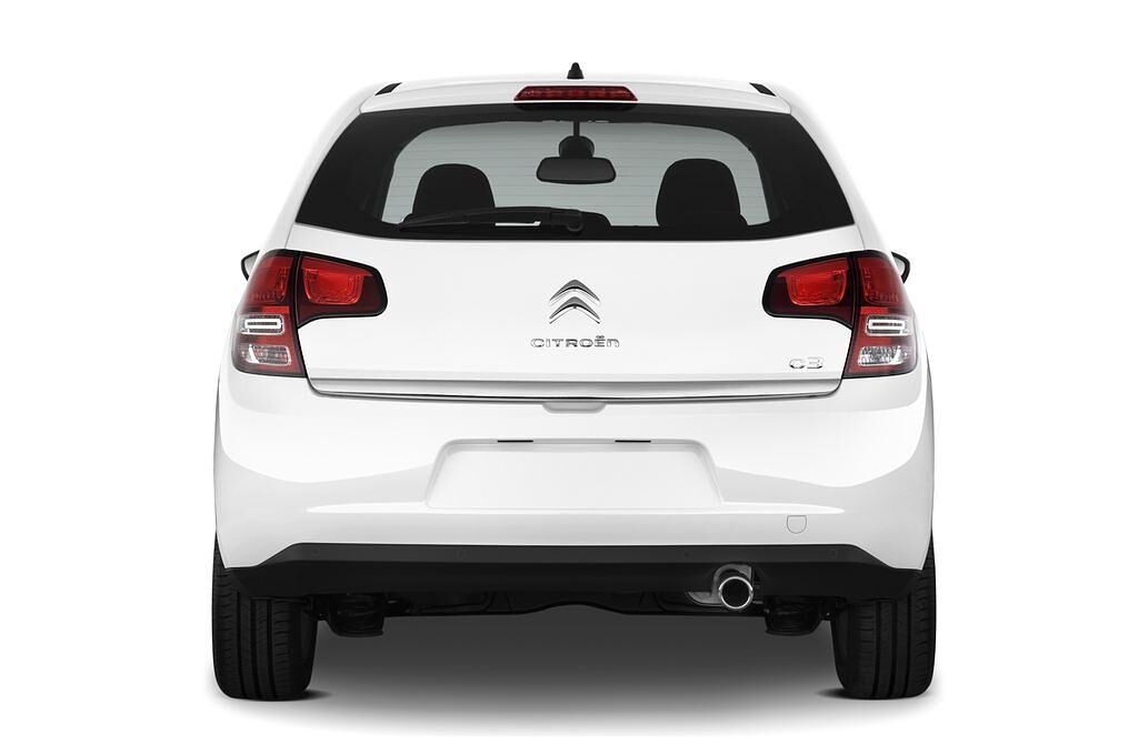 Citroen C3 (Baujahr 2010) Exclusive 5 Türen Heckansicht