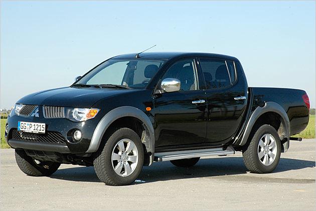 Mitsubishi L200: Mit Doppelkabine bietet er Platz für fünf Passagiere