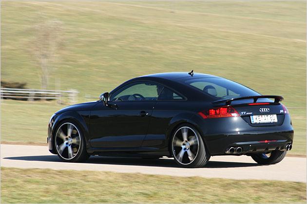 Das Fahrwerk des TT sport ist vollkommen ausgeglichen
