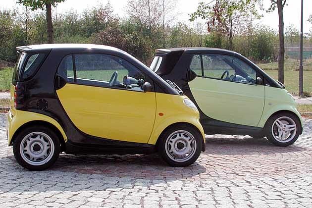 Der neue Smart hat eindeutig die Nase vorn