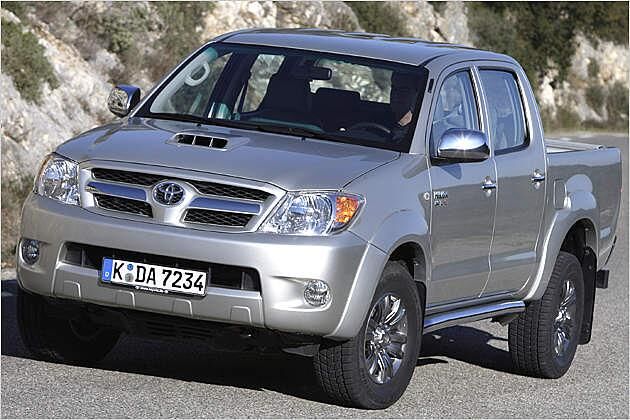 Mit Hutze auf der Motorhaube: Der Toyota Hilux mit dem neuen 3.0 D-4D