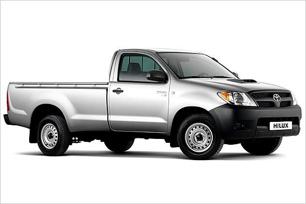 Viel Ladefläche, zwei Sitzplätze: Der Hilux Single Cab
