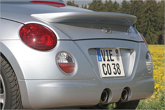 Die Heckleuchten erinnern etwas an den VW Beetle