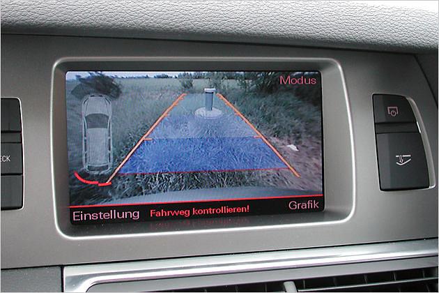 Gegen Aufpreis gibt es eine Rückfahrkamera