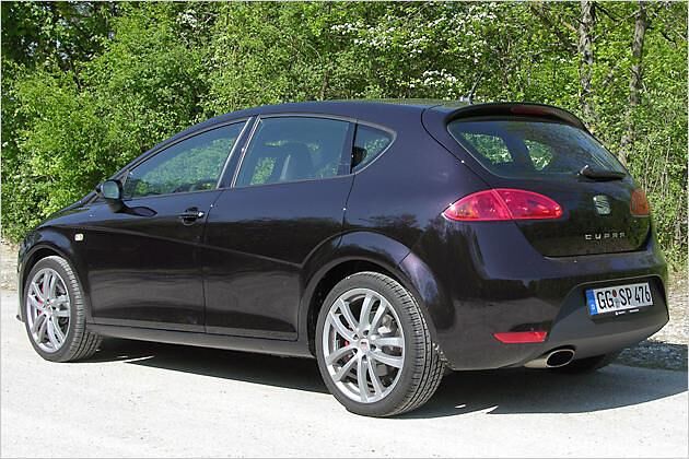 Der Seat Leon Cupra braucht für den Sprint auf 100 km/h 6,4 Sekunden