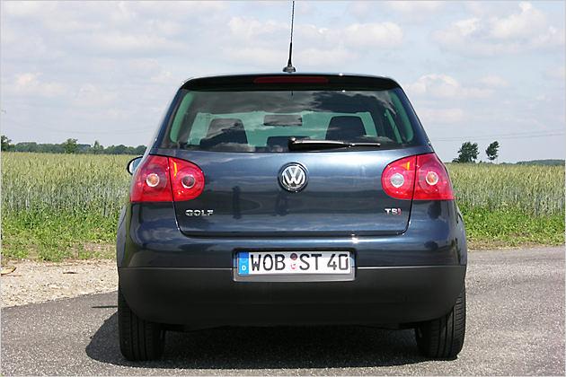Nur der "TSI"-Schriftzug weist auf den neuen Motor hin